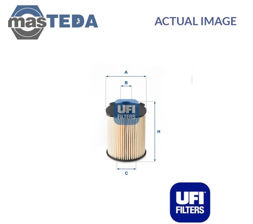 2511000 engine oil filter - 2511000, ufi