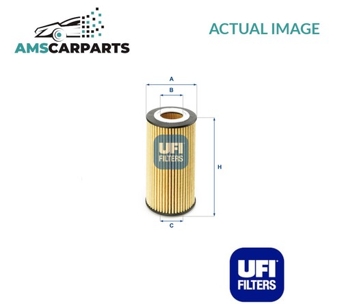 Engine oil filter 2515400 - oil, ufi