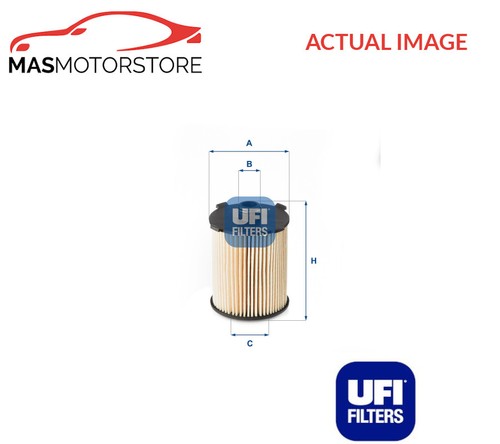 Engine oil filter ufi - engine,